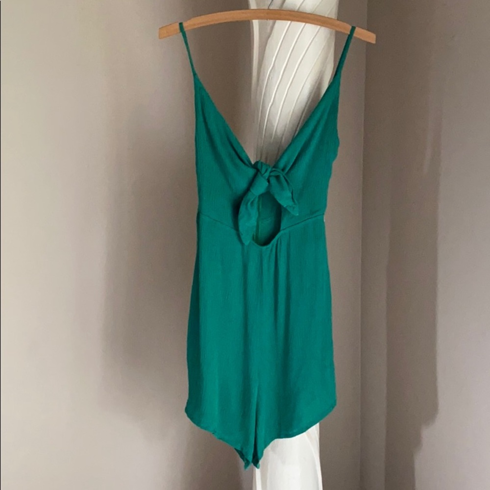 UK2LA Green Romper
